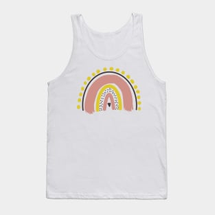 Boho rainbow Tank Top